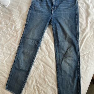 Madewell Size 25 Stovepipe Jeans